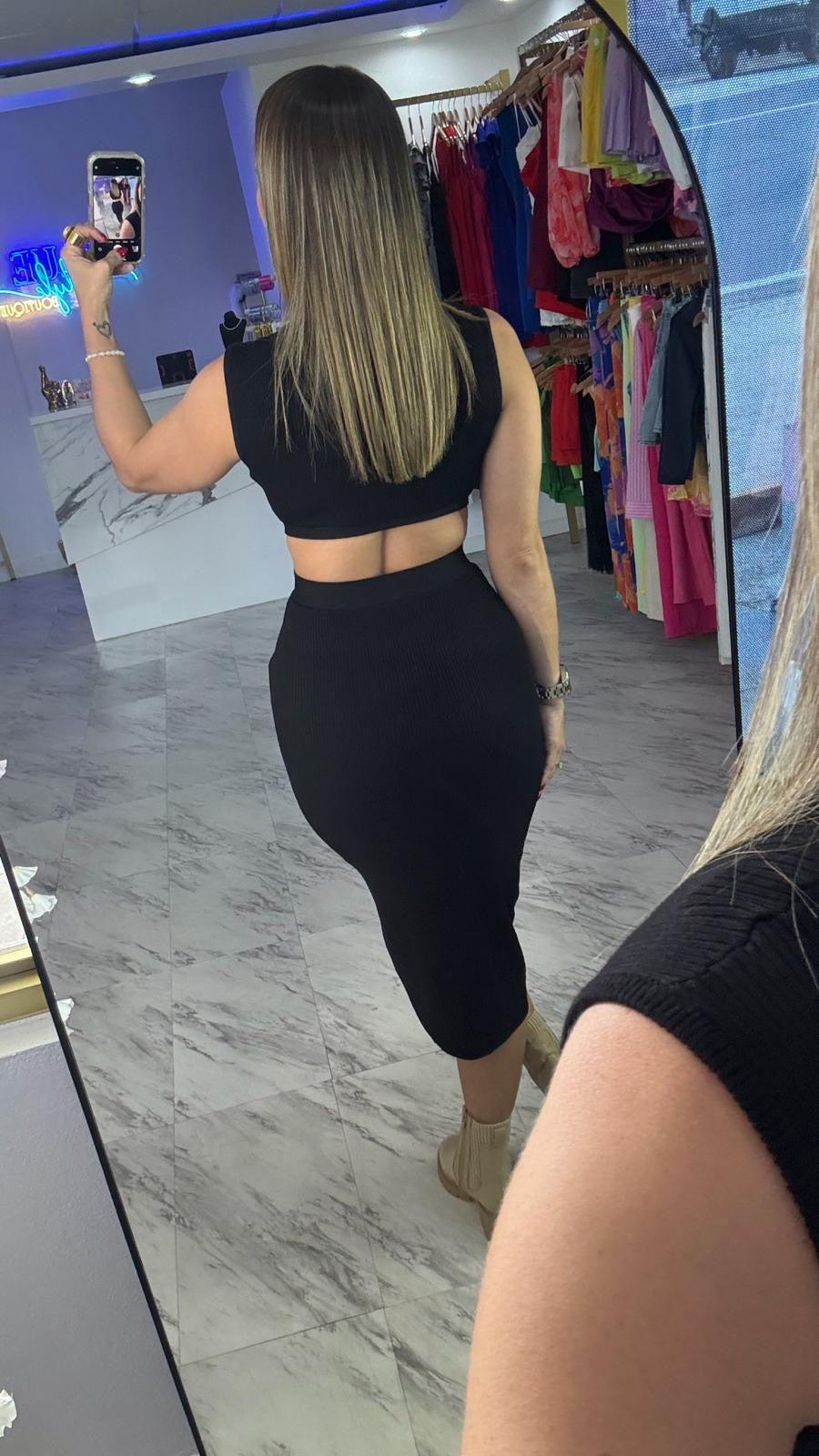 Sofie Black Dress