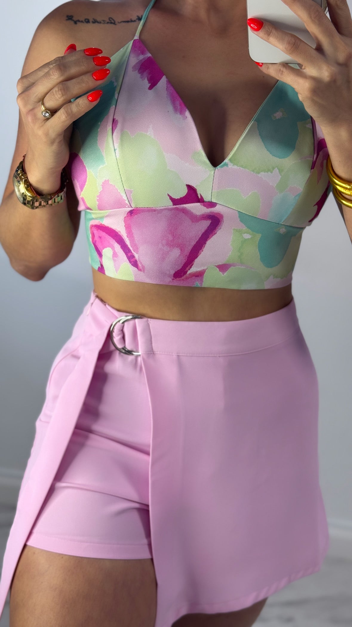 Amy Pink Skort
