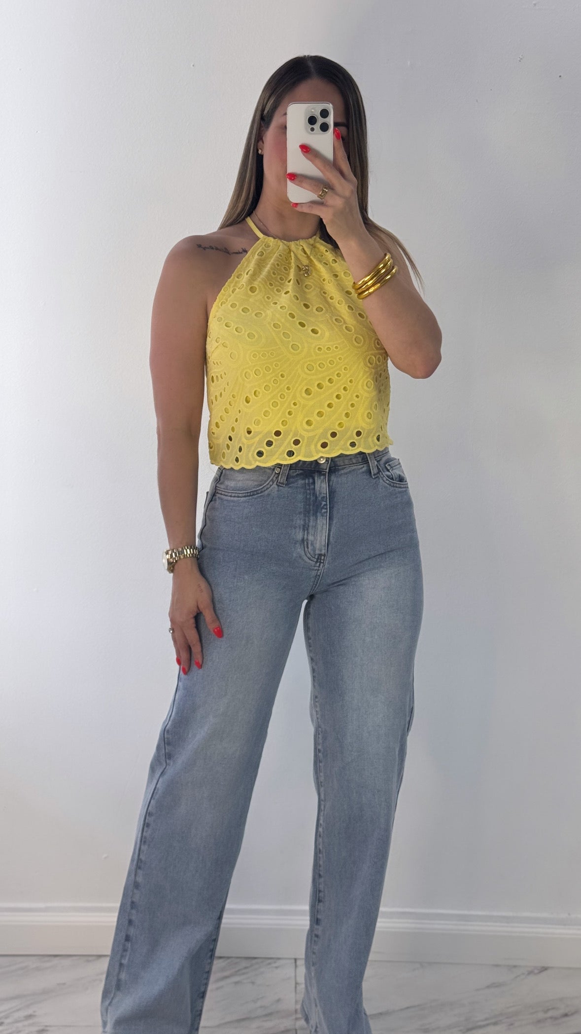 Vibrant Jean Wide Leg Light