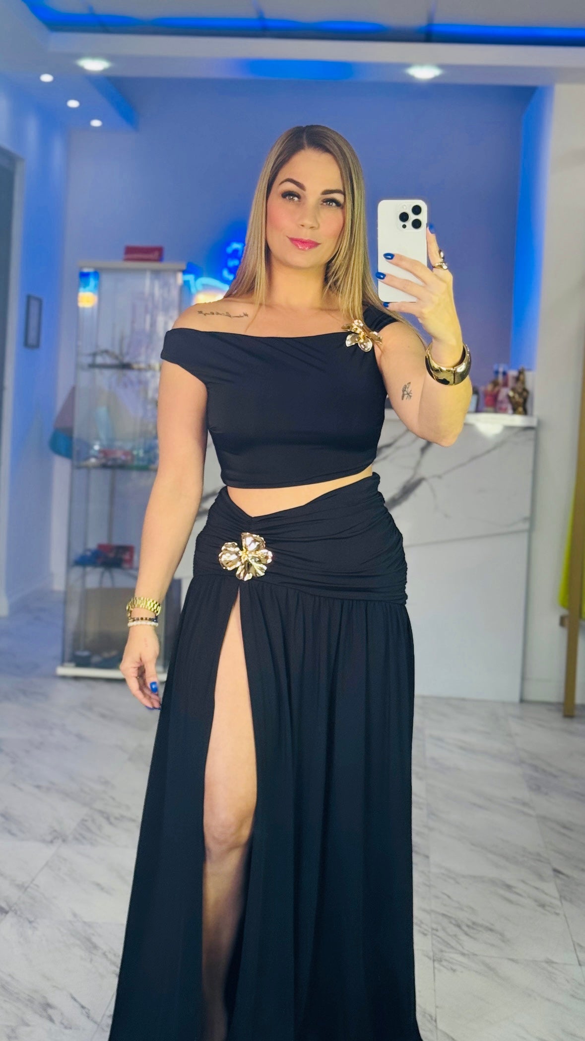 Belinda Skirt Set 🖤
