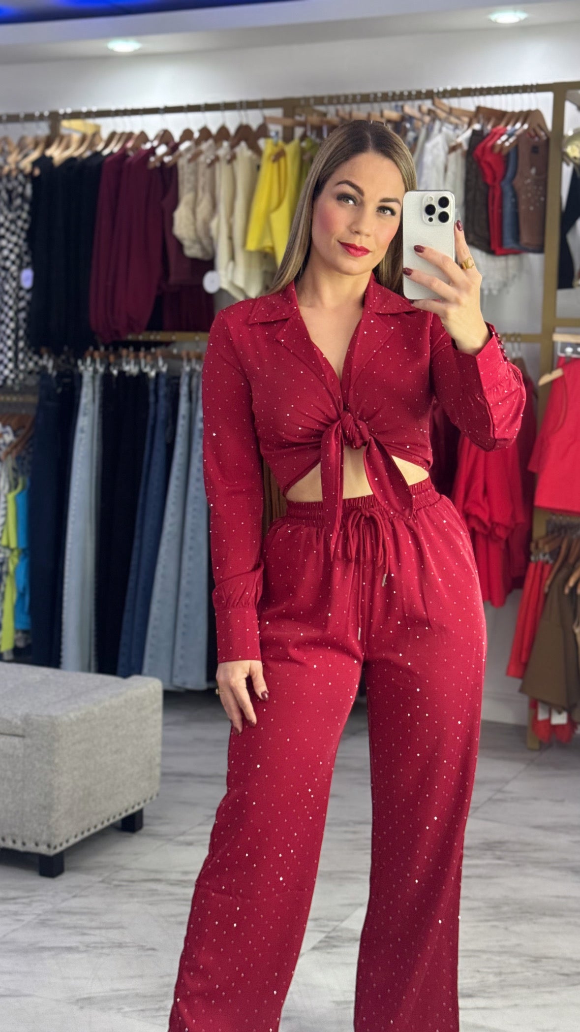 Burgundy Set✨