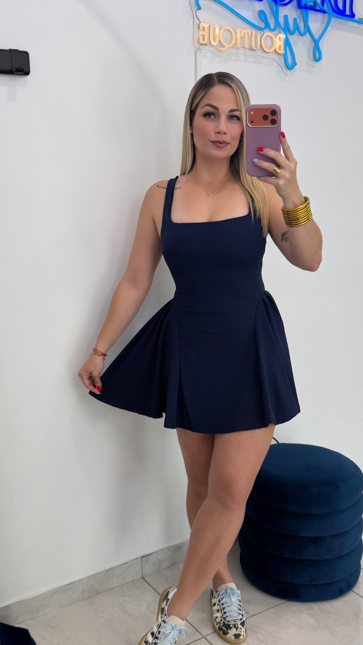 Sabrina NAVY Dress