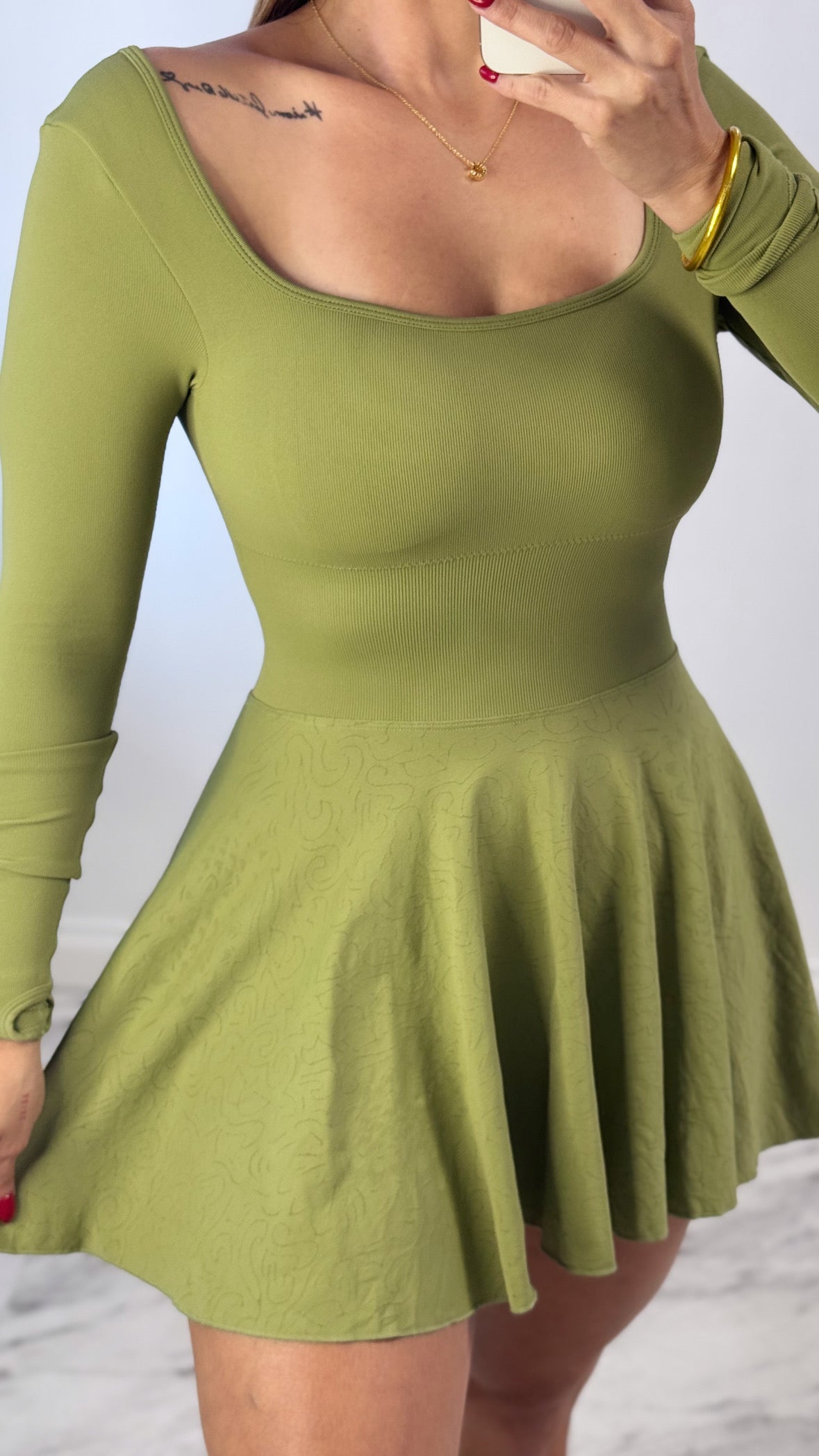 Sofie Sport Dress 👗 GREEN 🍃