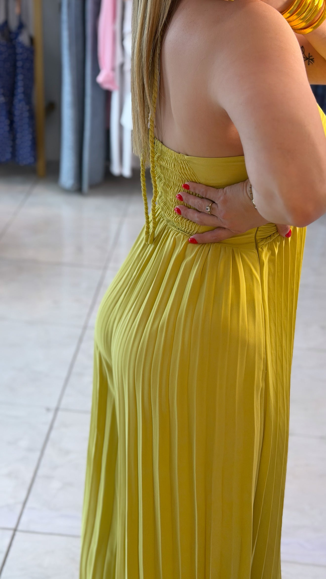 Mommy’s Jumpsuit CITRON 💚