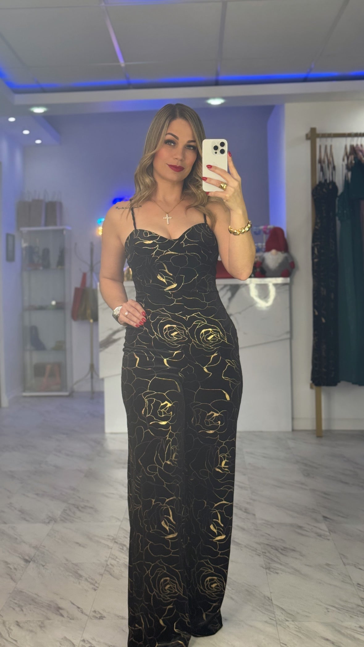 Ana Velvet Jumpsuit
