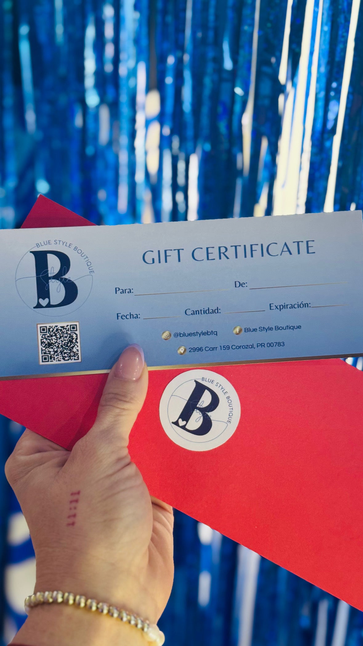 Gift Certificate