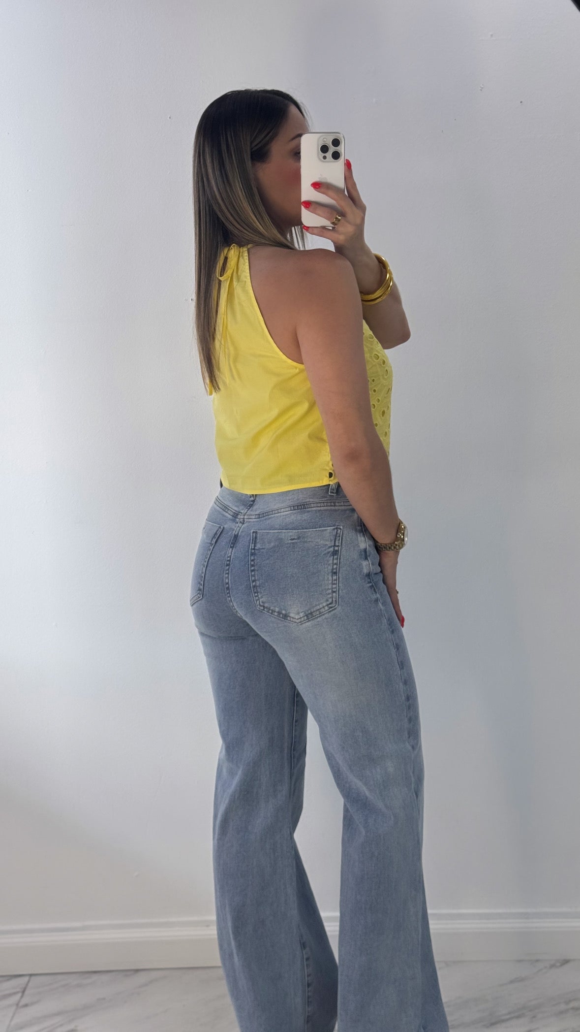 Vibrant Jean Wide Leg Light