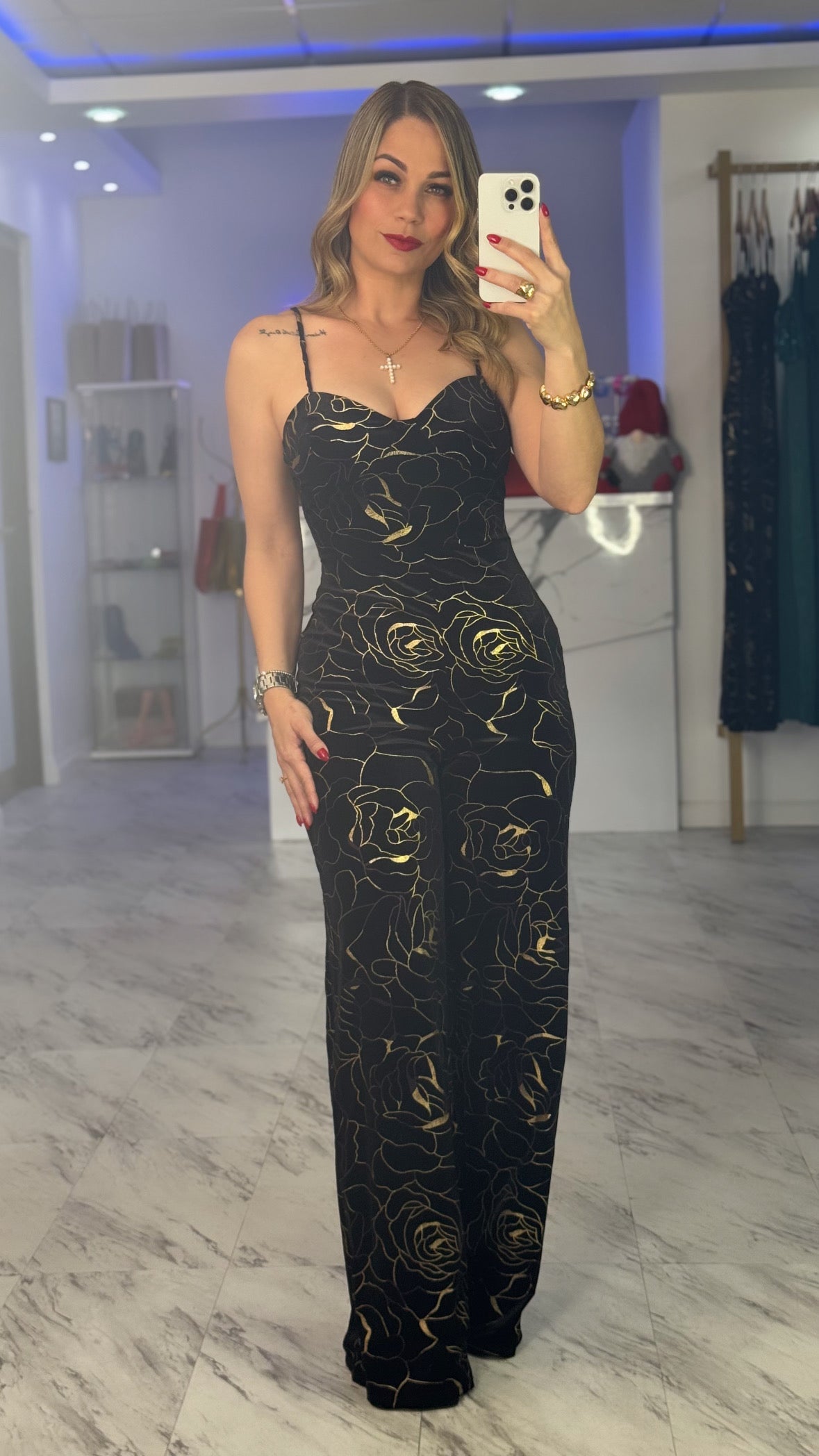Ana Velvet Jumpsuit