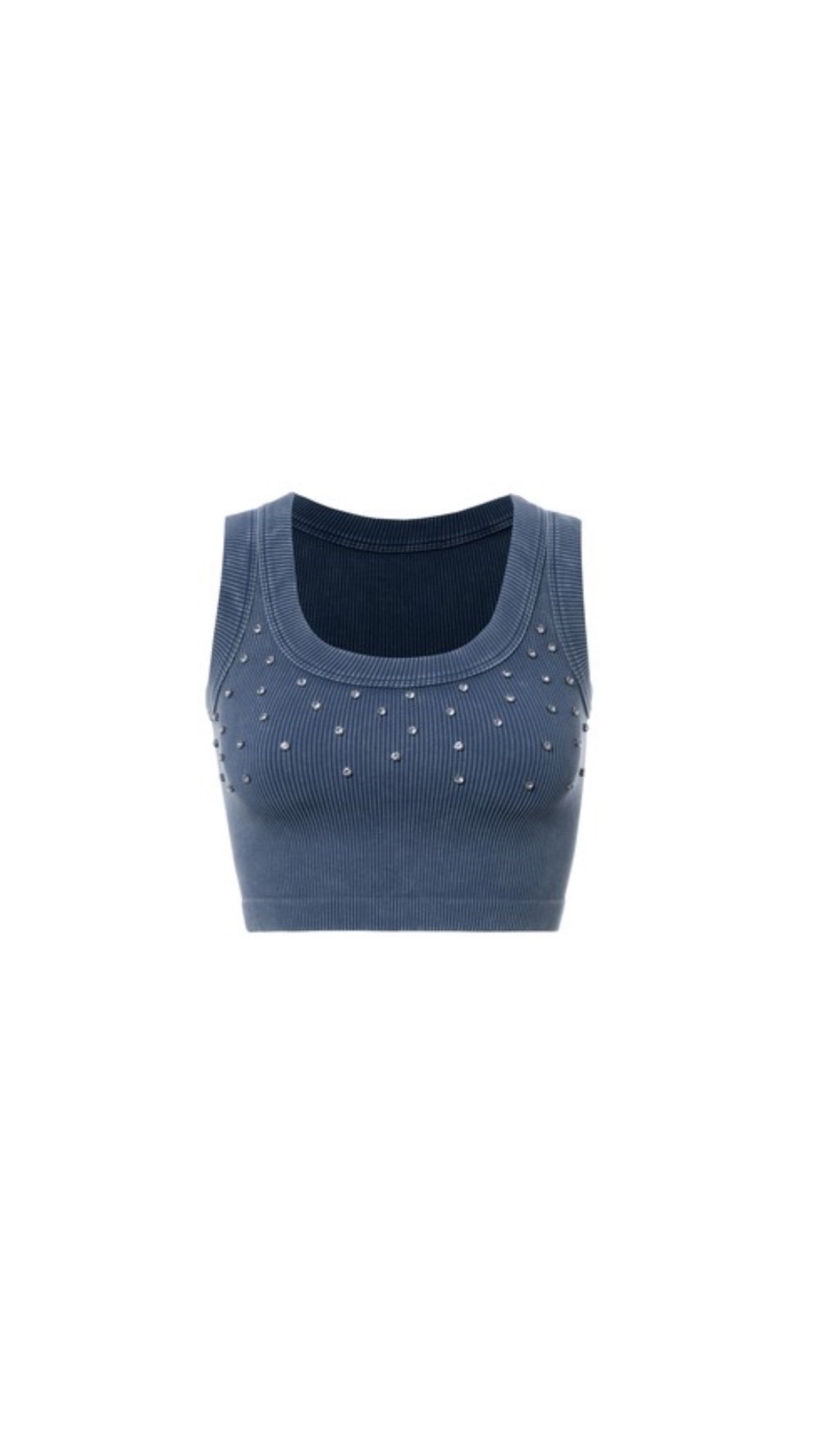 Fall Crop Top BLUE