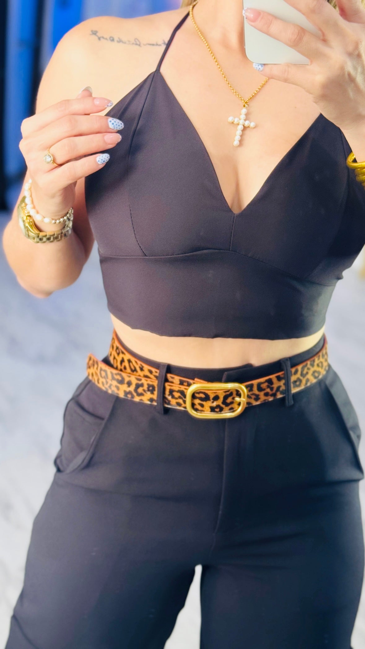 Sadie Crop Top 🖤