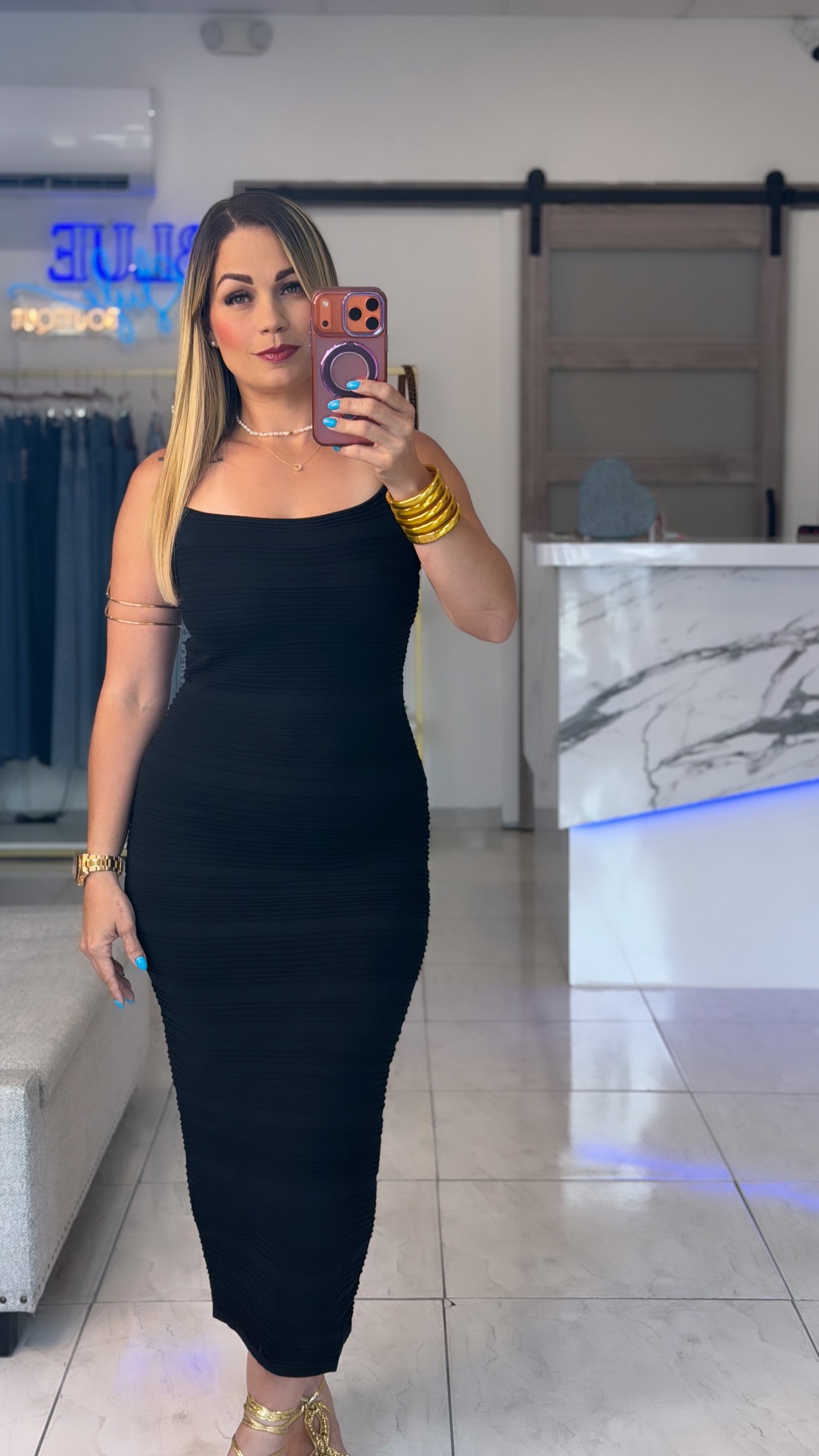 Black Glitter Dress🖤✨