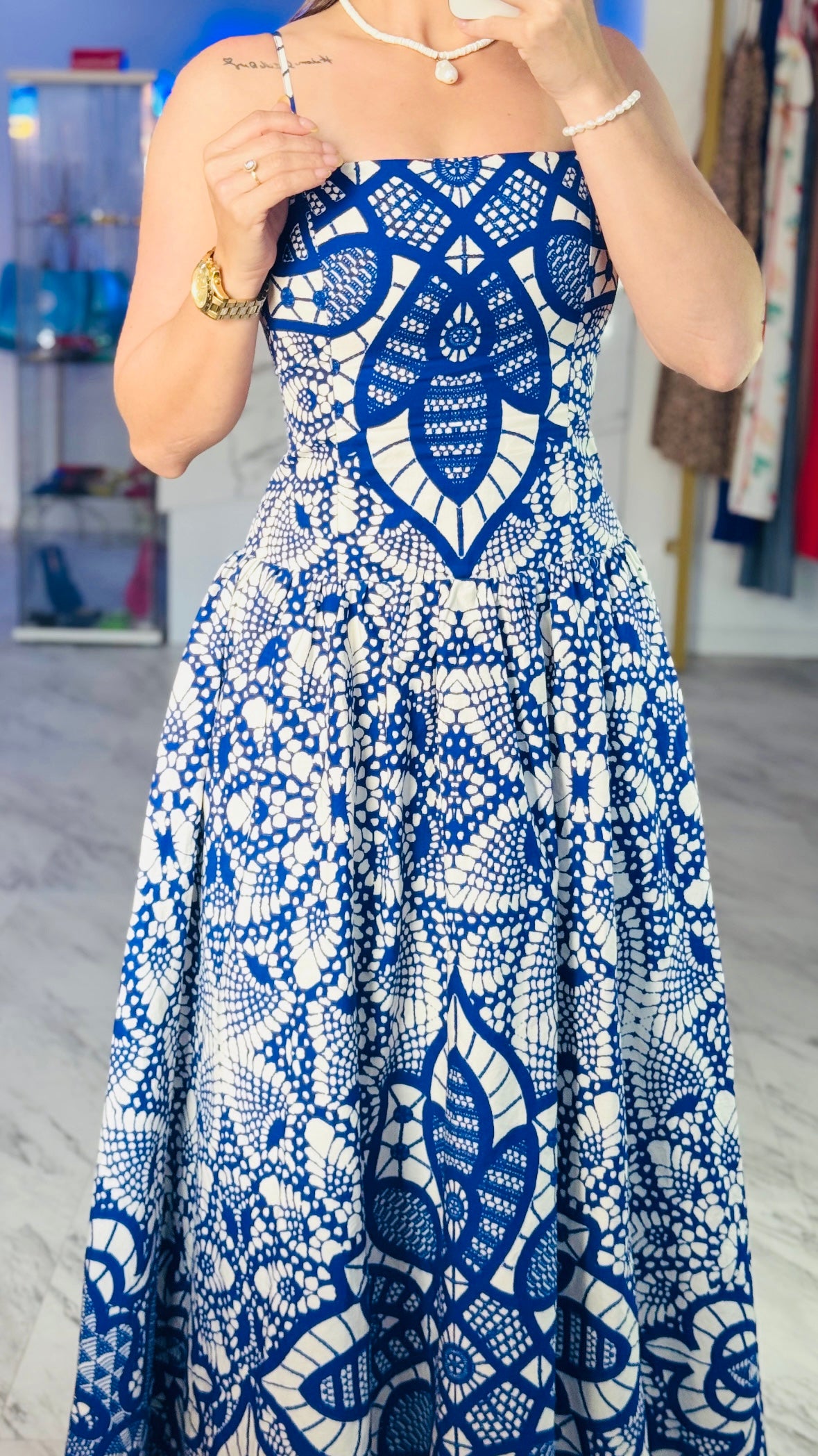 Beatriz Maxi Dress 💙