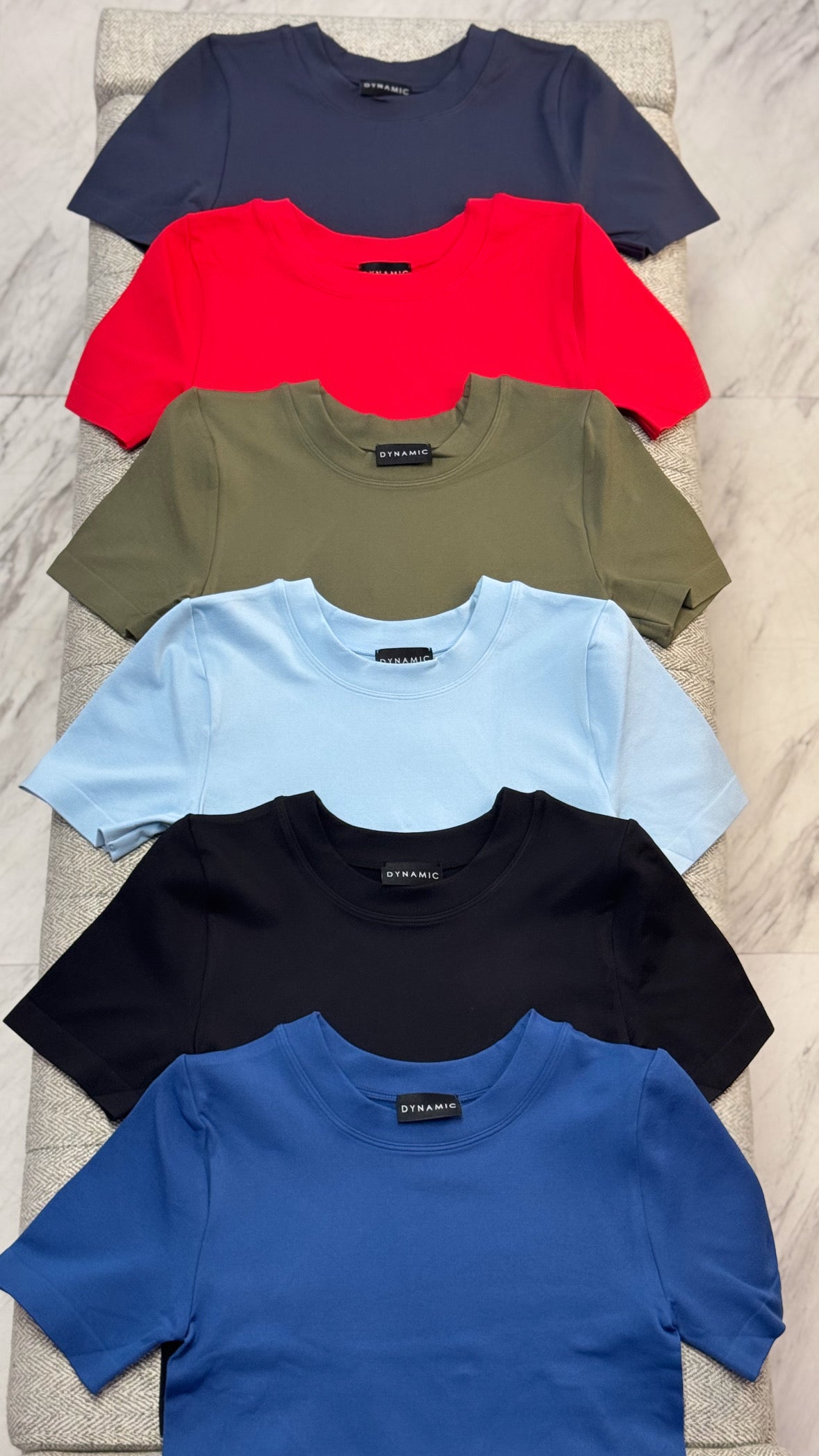 D.Blue Basic Top