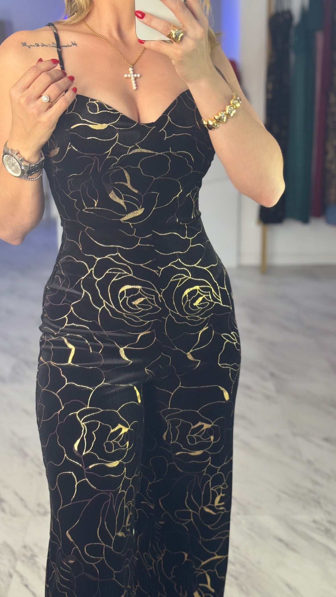 Ana Velvet Jumpsuit