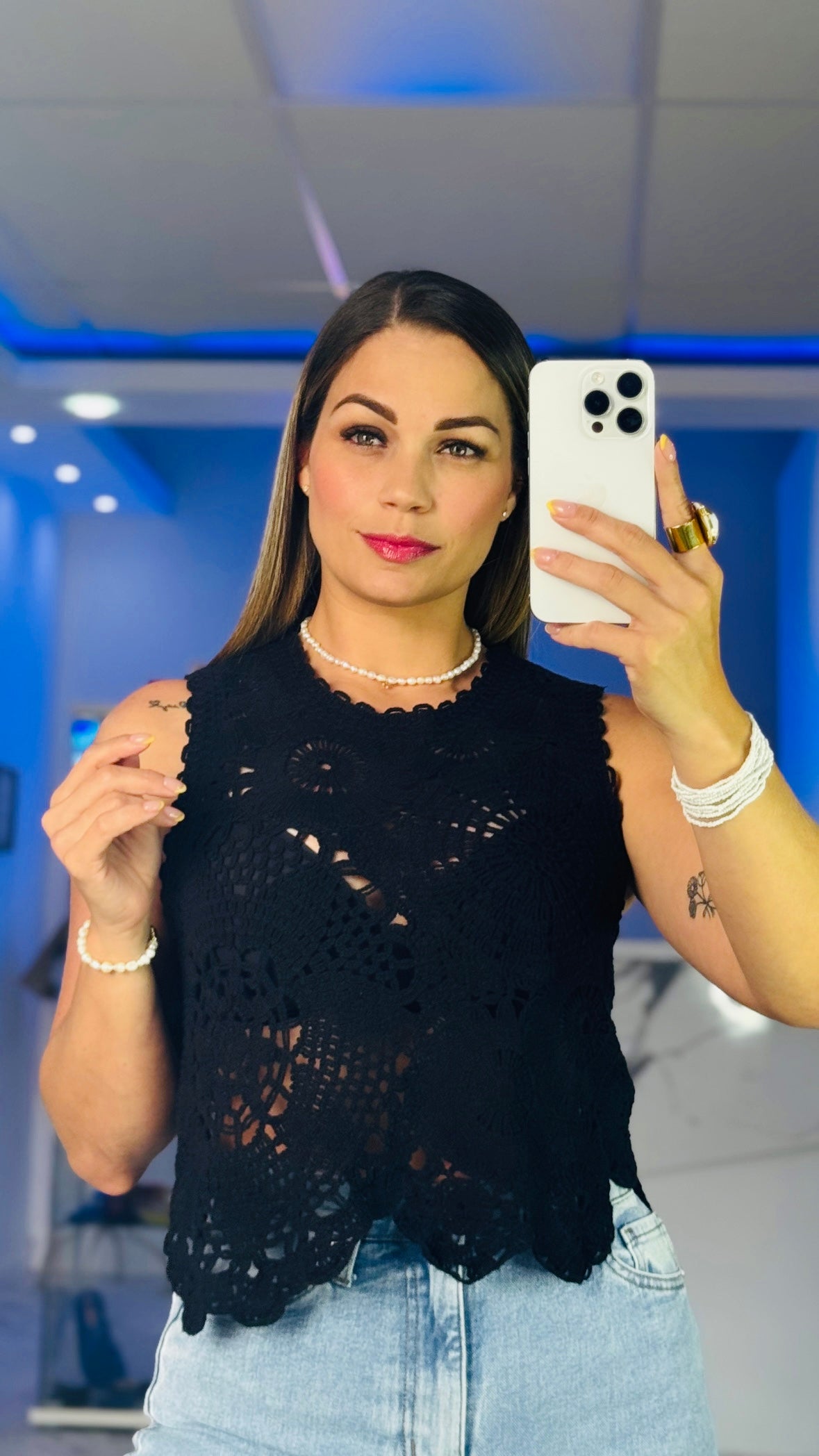 Kary Black Top