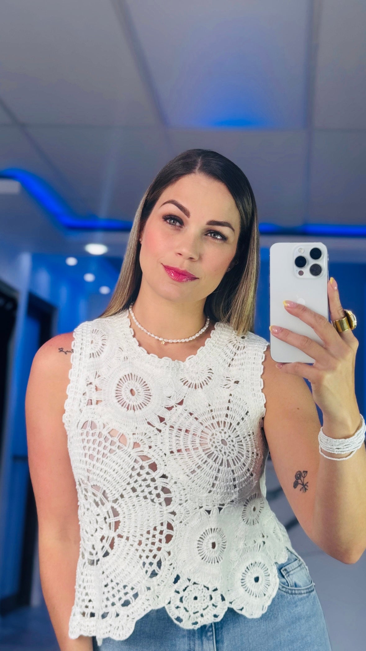 Kary Ivory Top