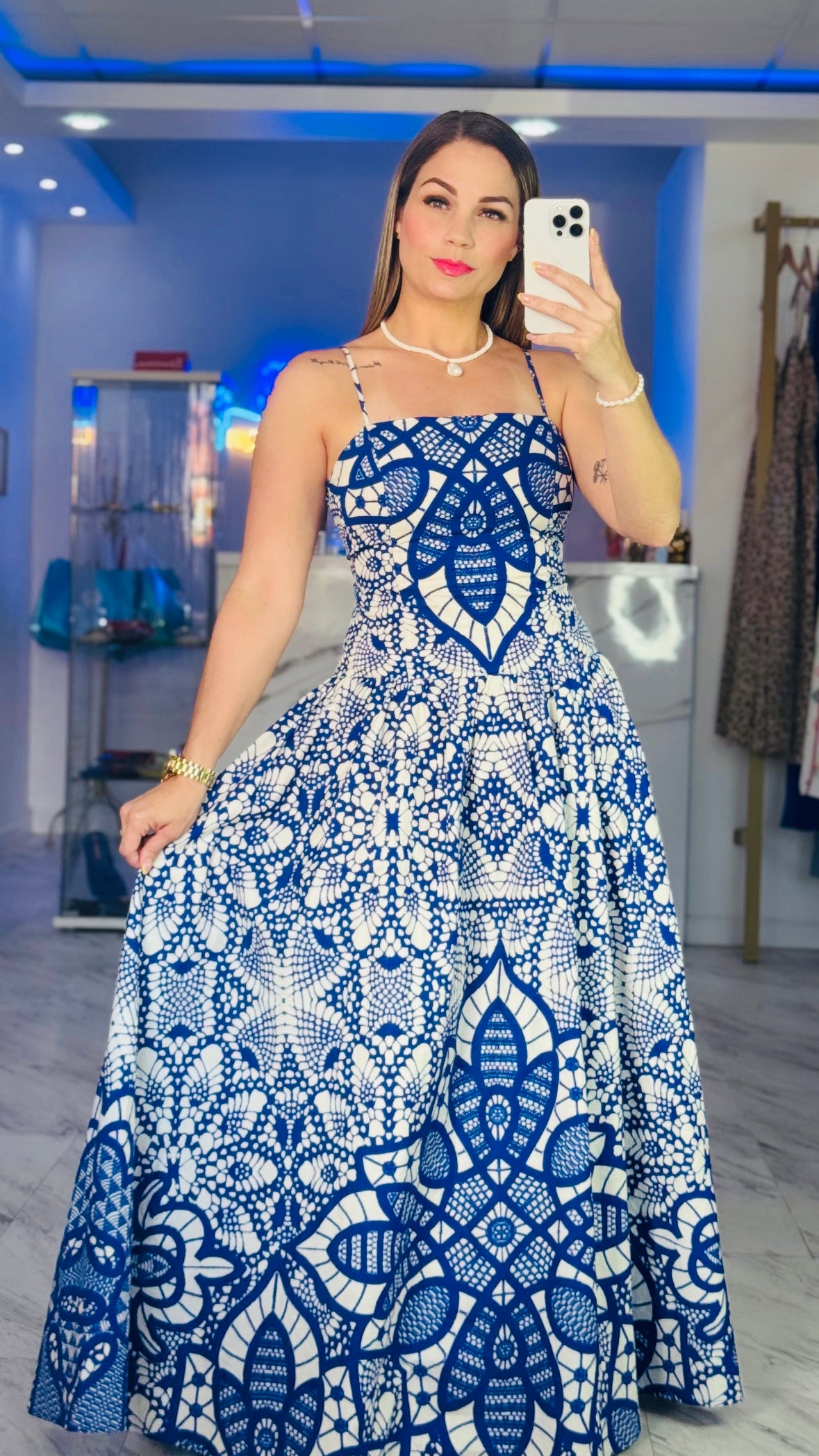 Beatriz Maxi Dress 💙