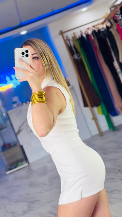 White Skort Set 🤍✨