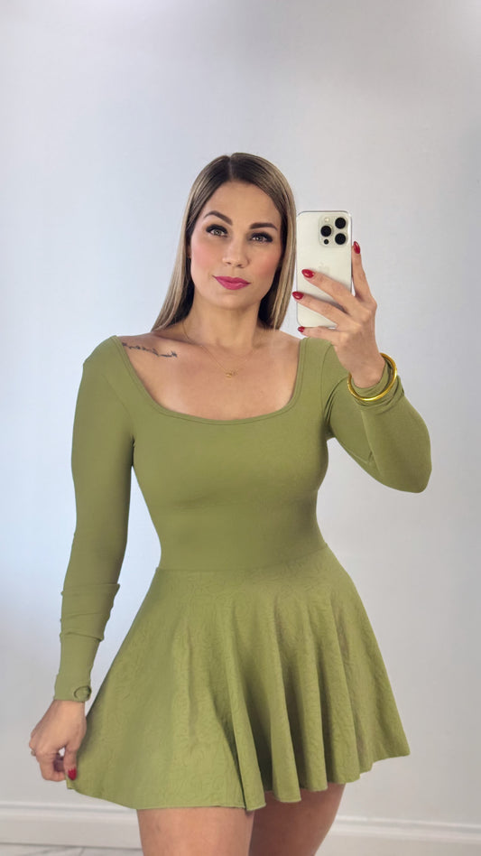 Sofie Sport Dress 👗 GREEN 🍃