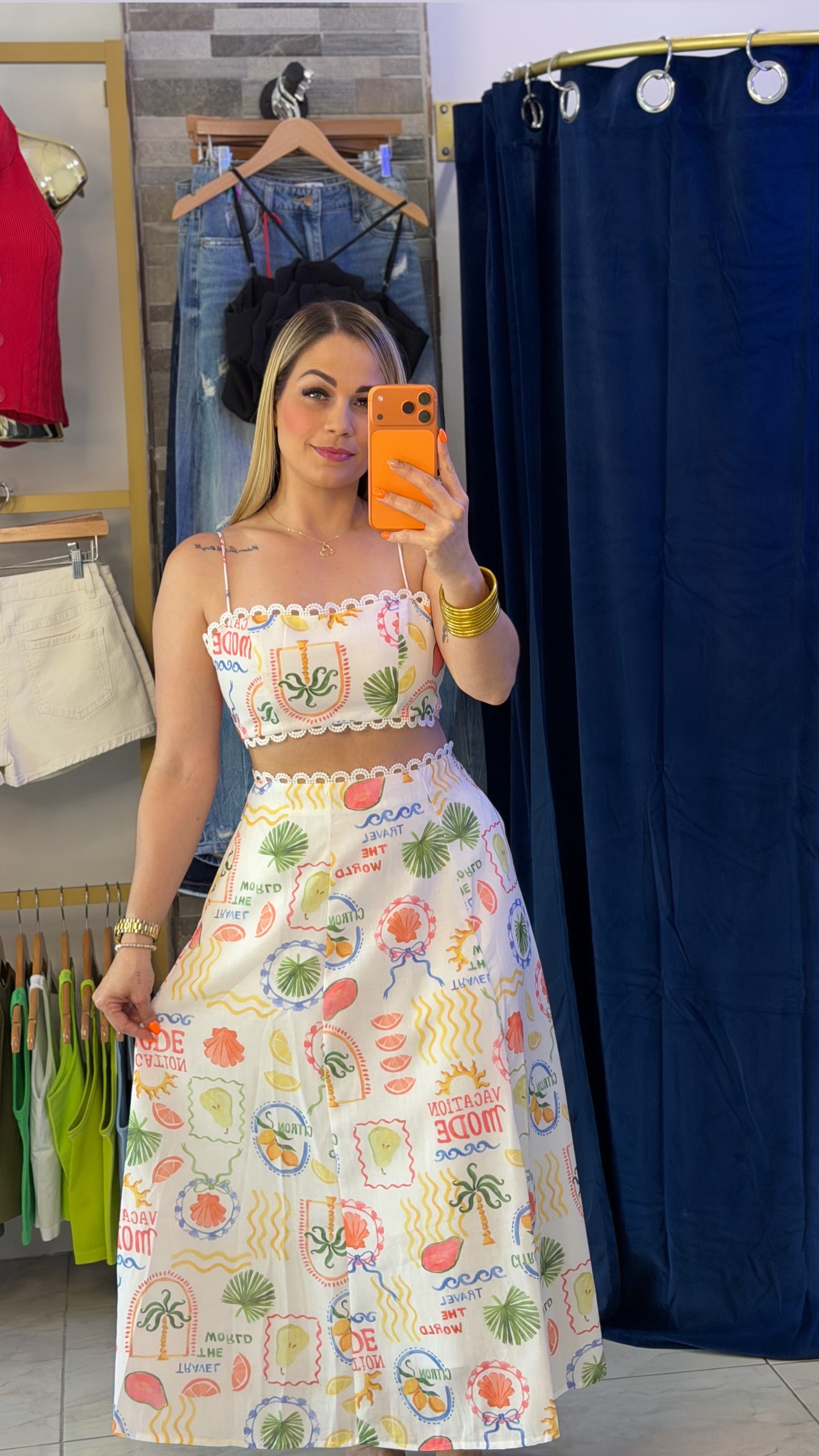 Summer Skirt Set 🌴