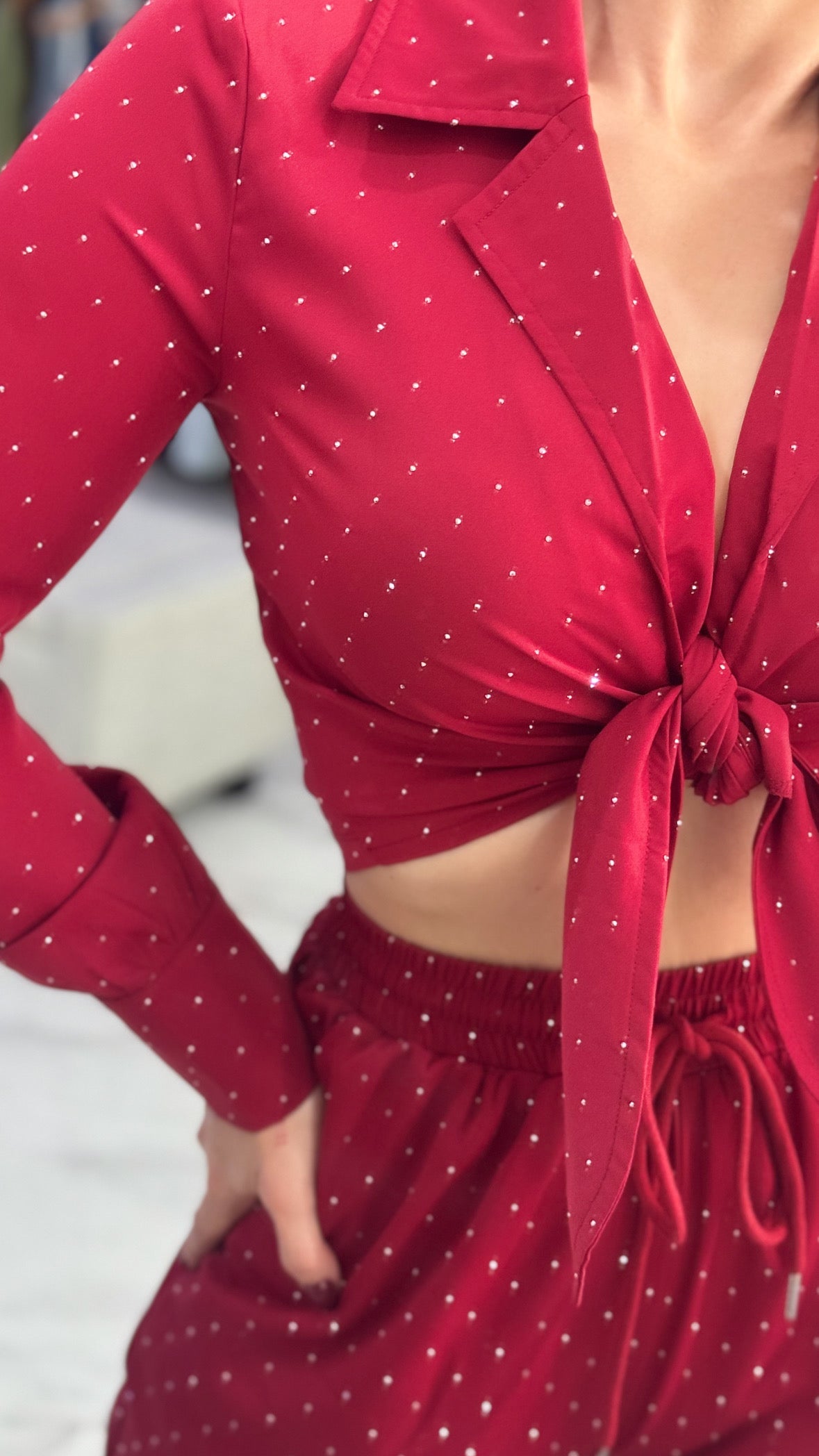 Burgundy Set✨