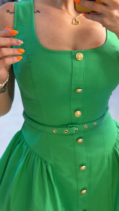 Clau Green Dress