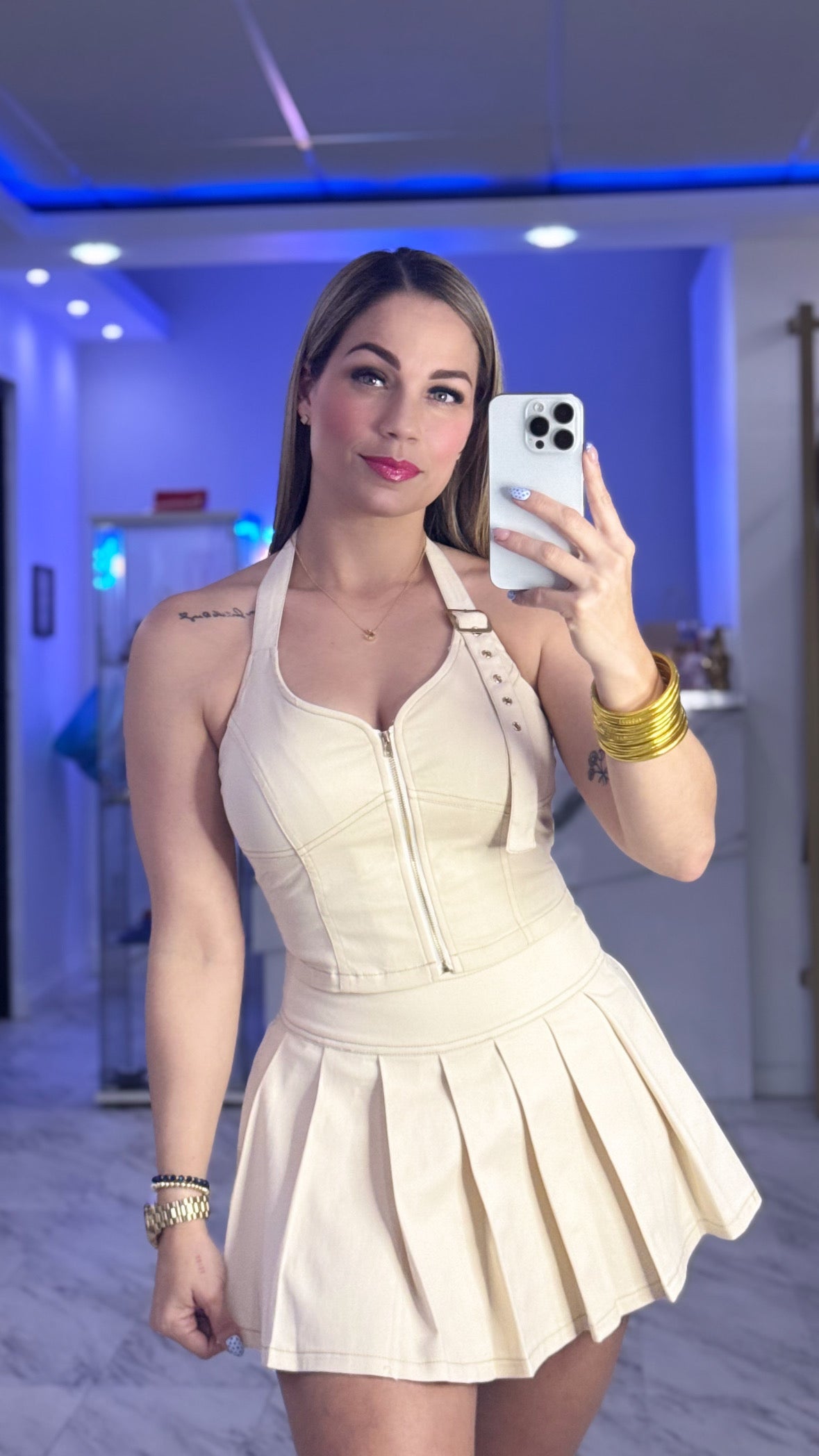 Natalia Ecru Set