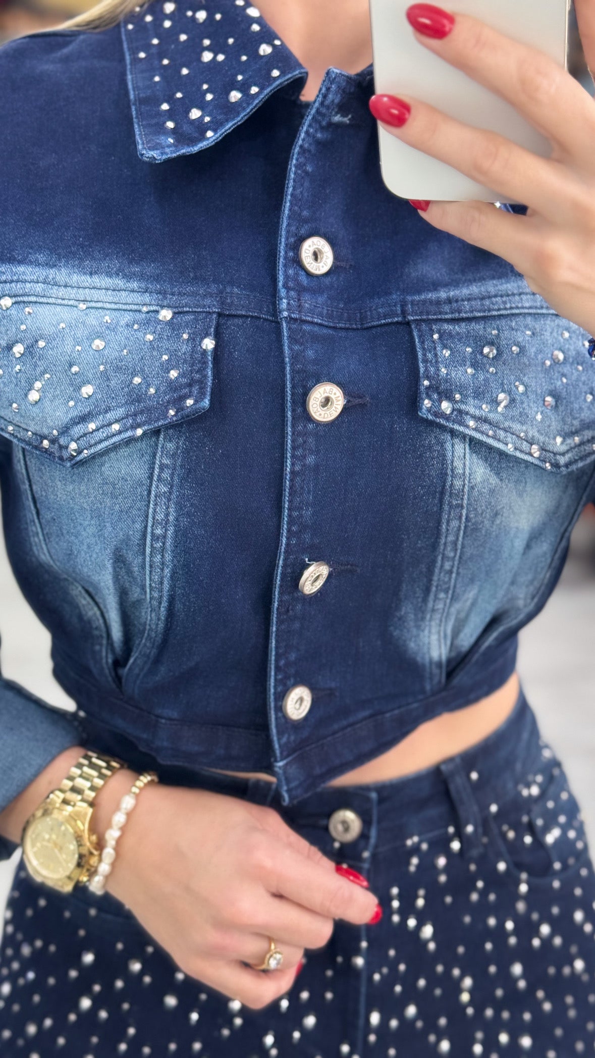 Rhinestone Jacket✨
