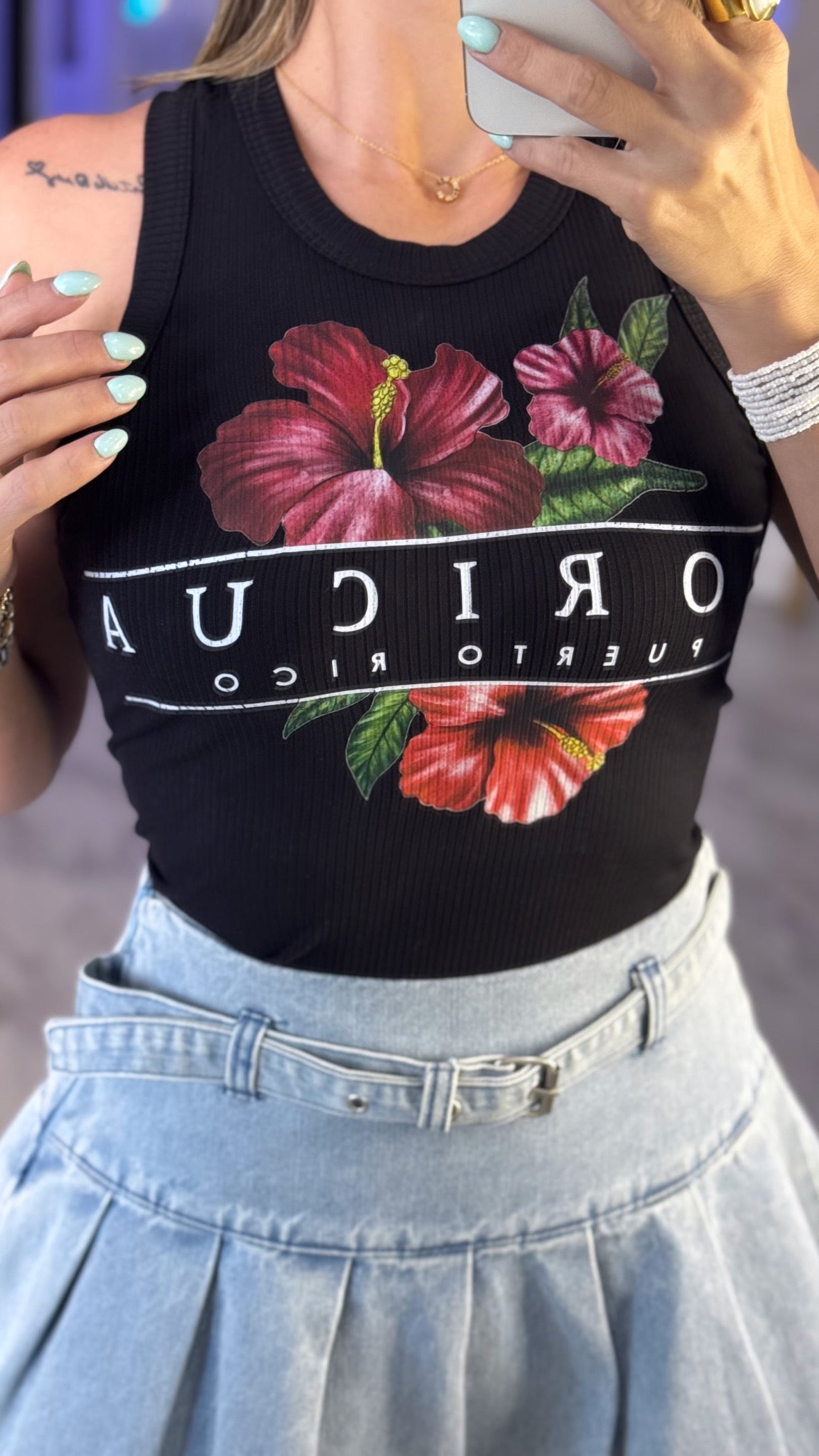 Bori BLACK Top 🌺