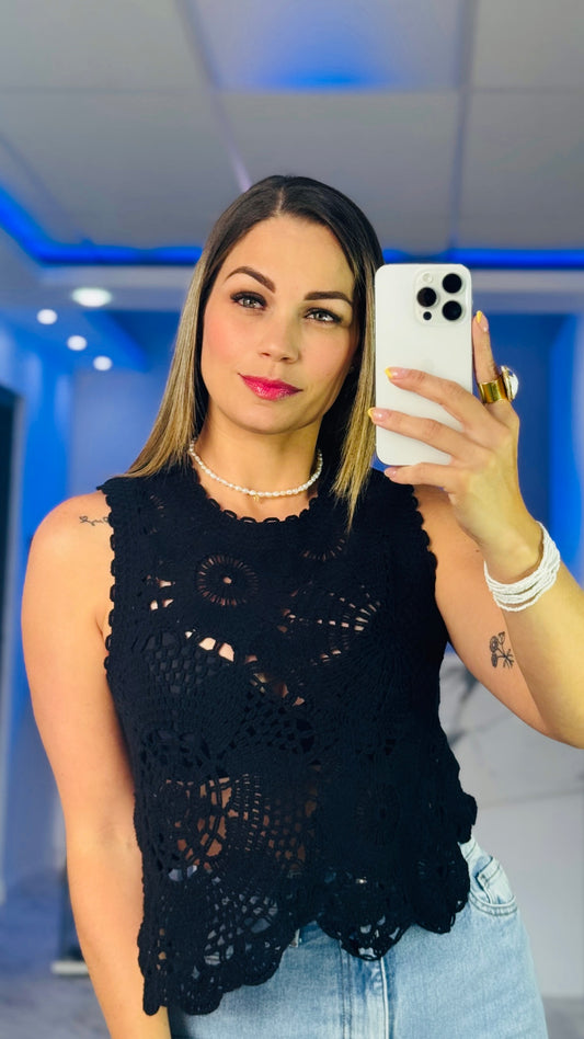 Kary Black Top