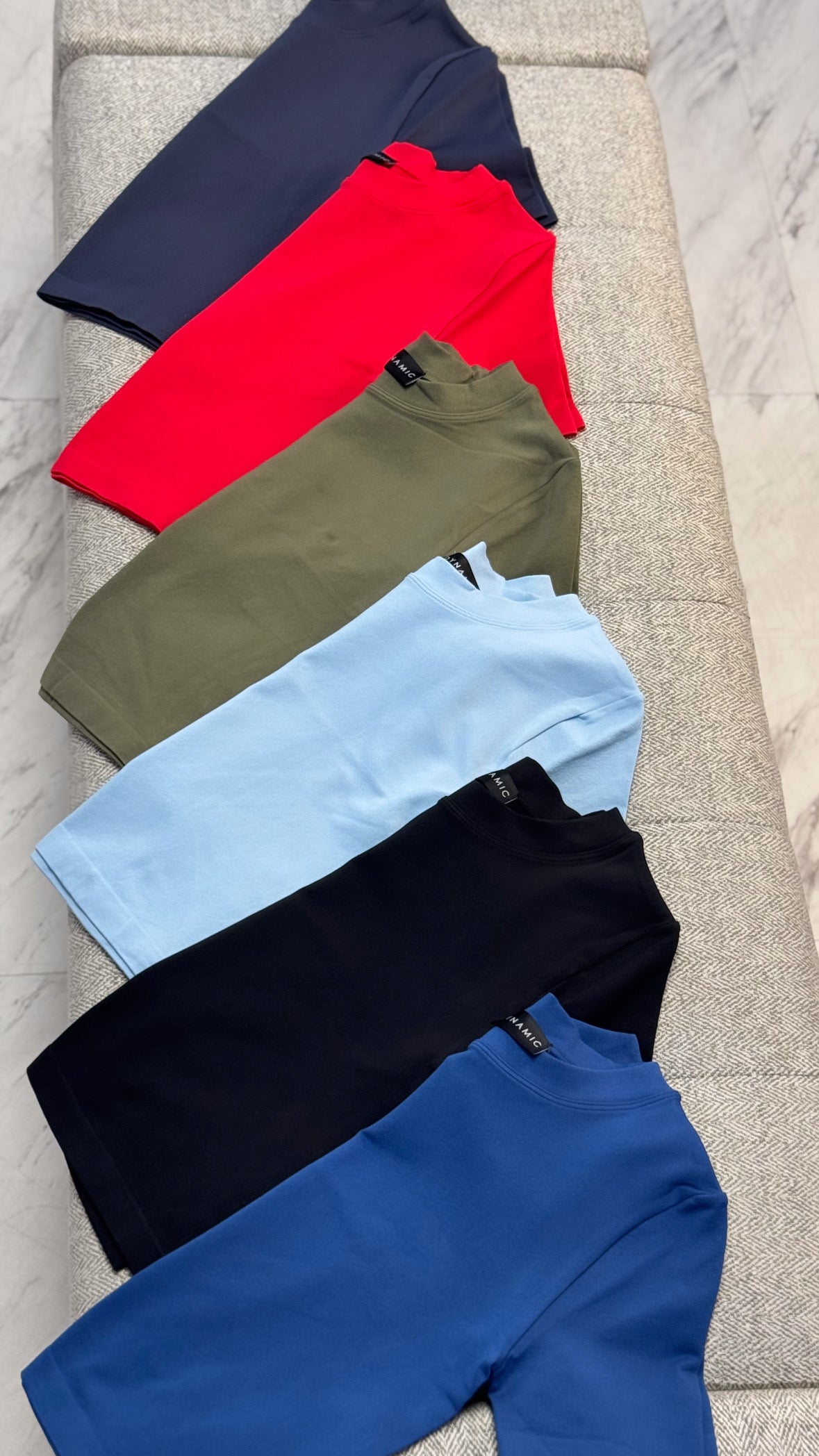 D.Blue Basic Top
