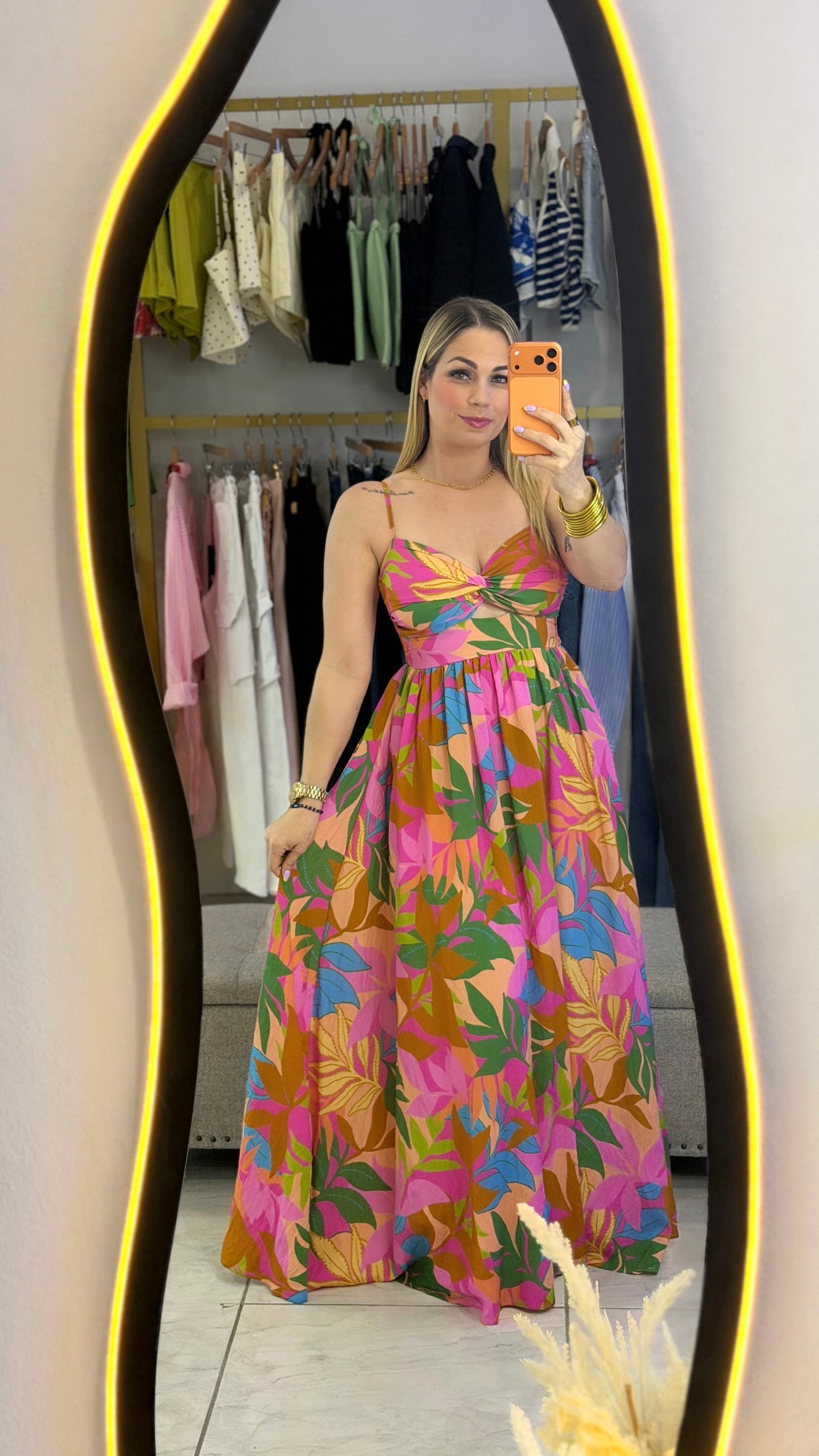 Naura Tropi Maxi Dress🌸