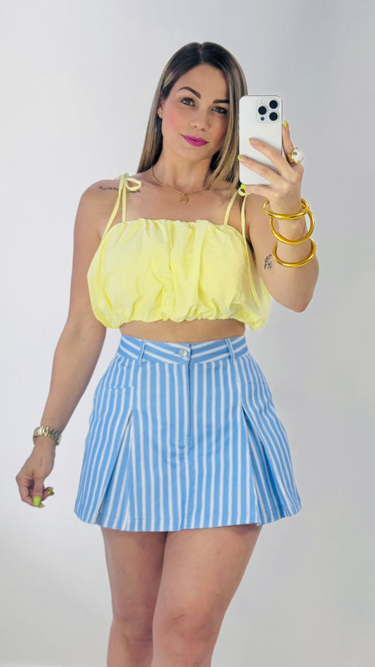 Annie Blue Skort