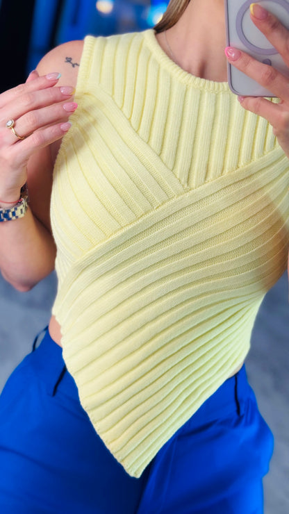 Valeria Yellow Top
