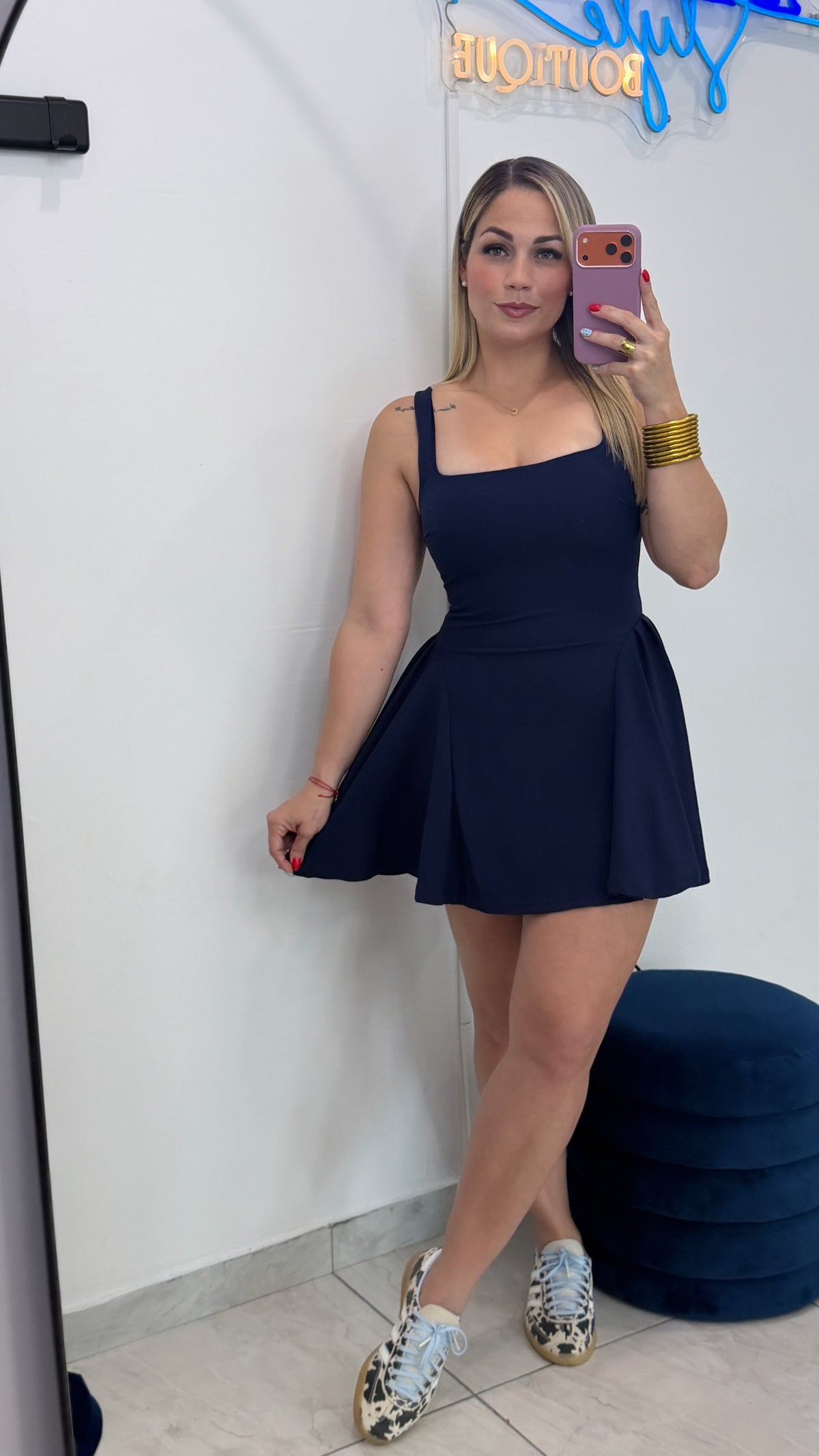 Sabrina NAVY Dress