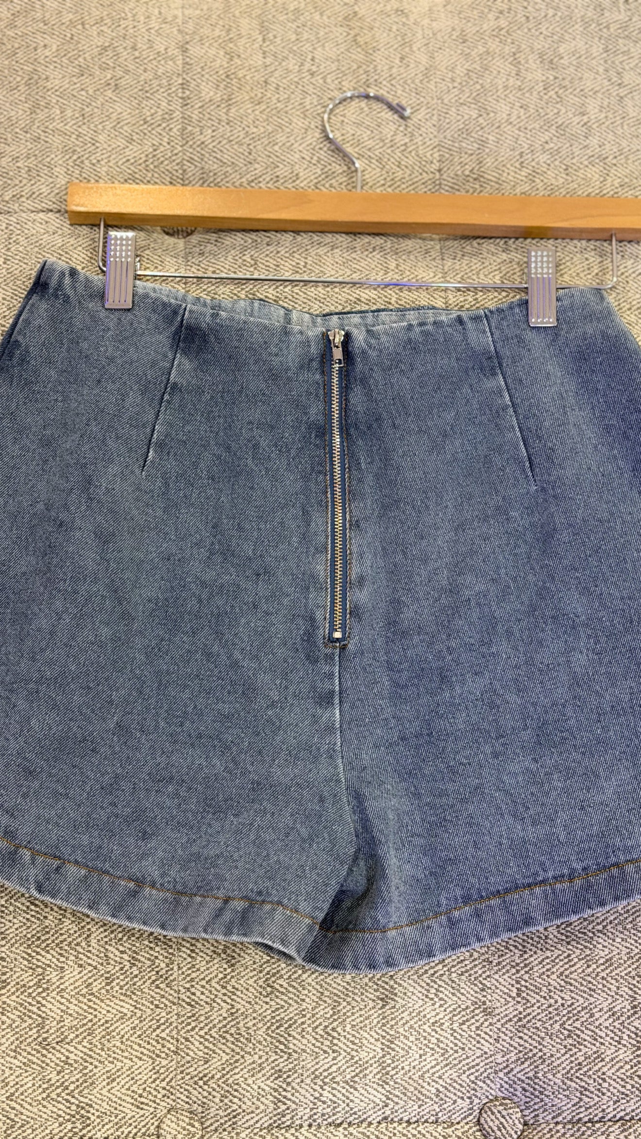 Light Denim Skort