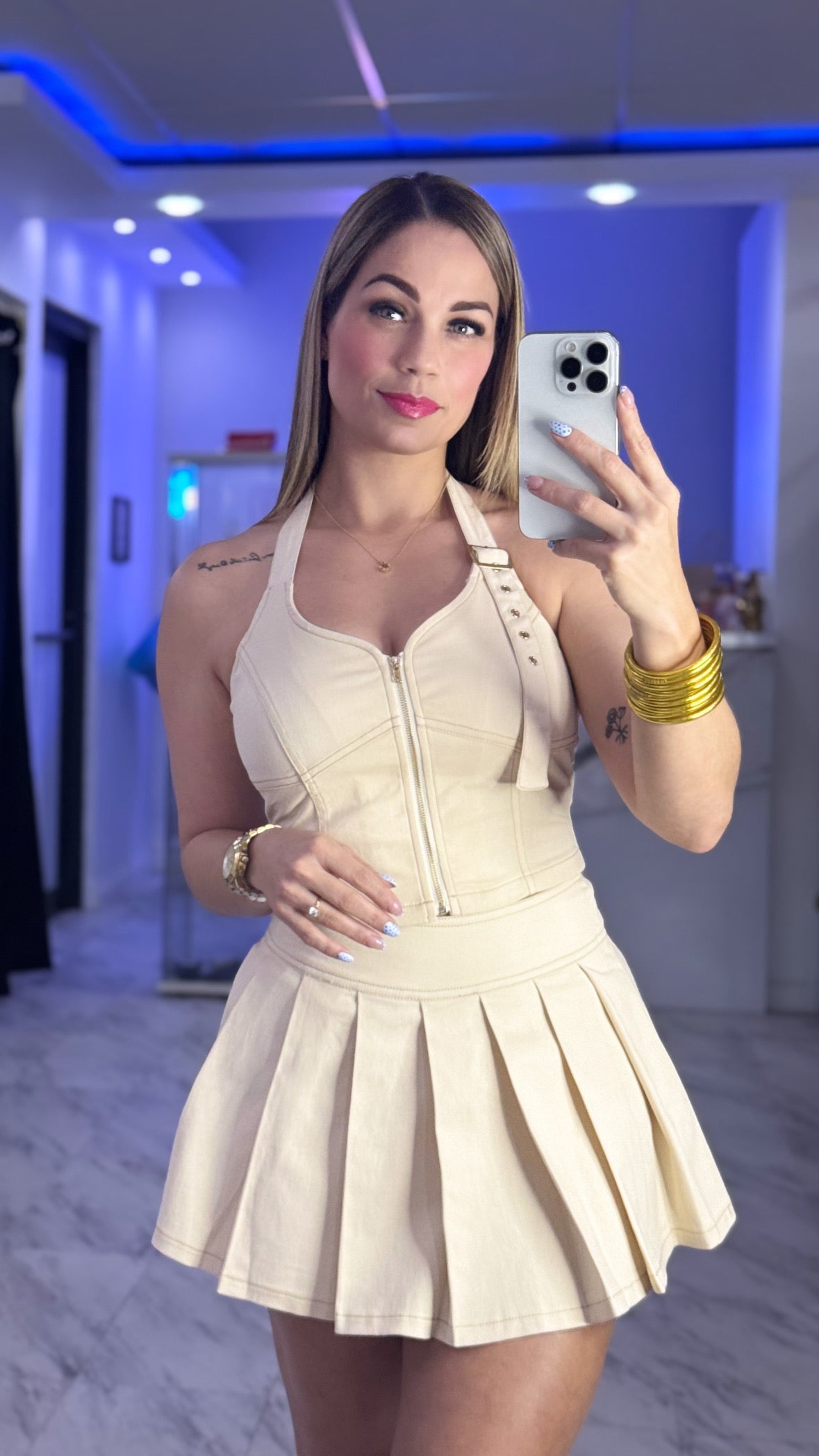 Natalia Ecru Set