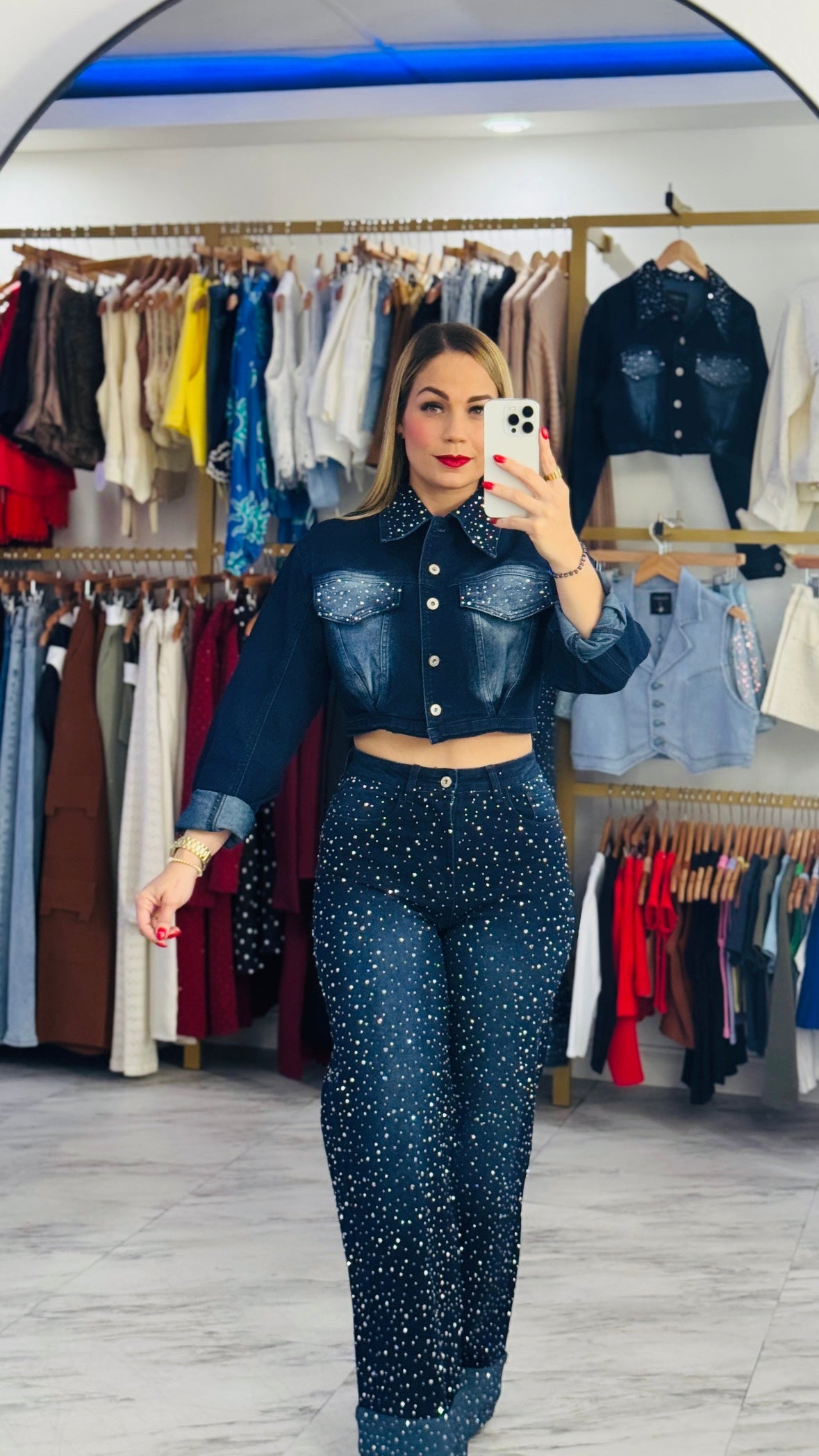 Rhinestone Jacket✨