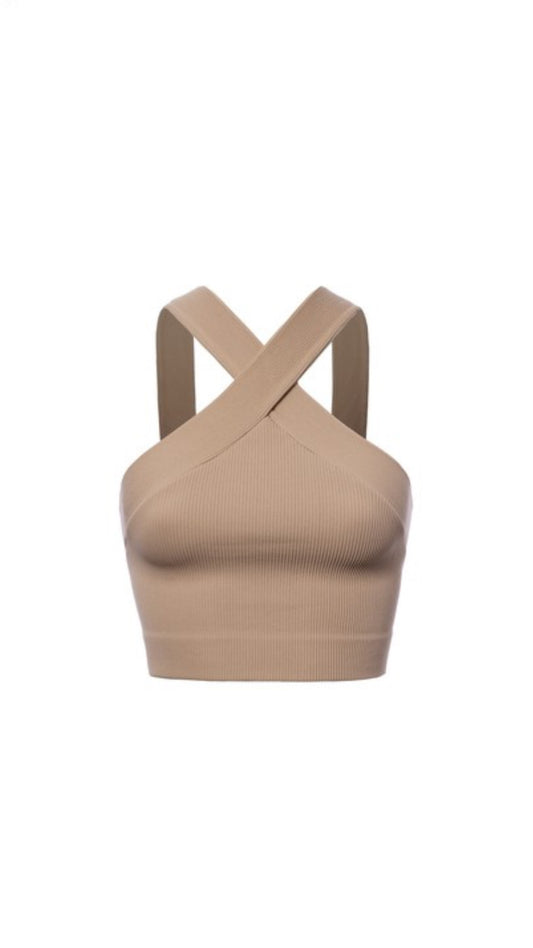 Mía Nude Basic Top