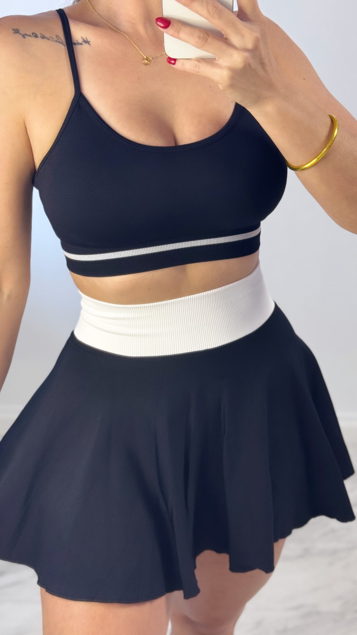 Sport Skort Set BLACK 🖤