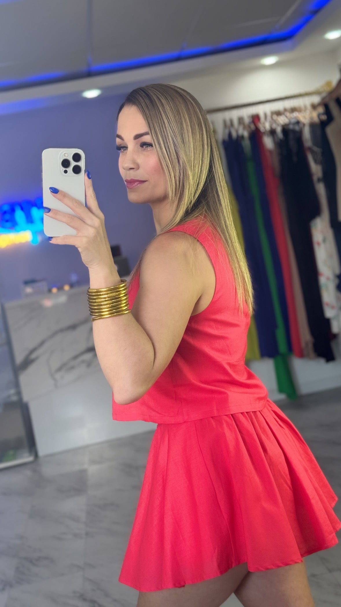 Tomato Skort Set ❤️‍🔥