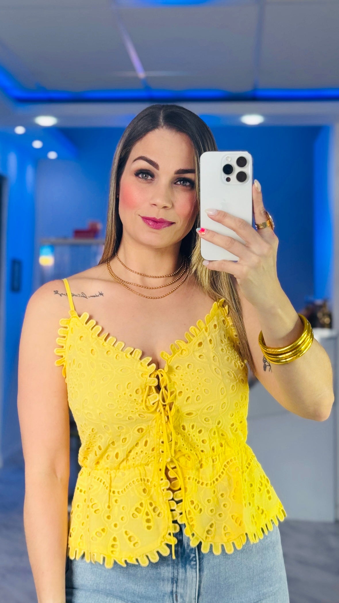 Tami Yellow Top