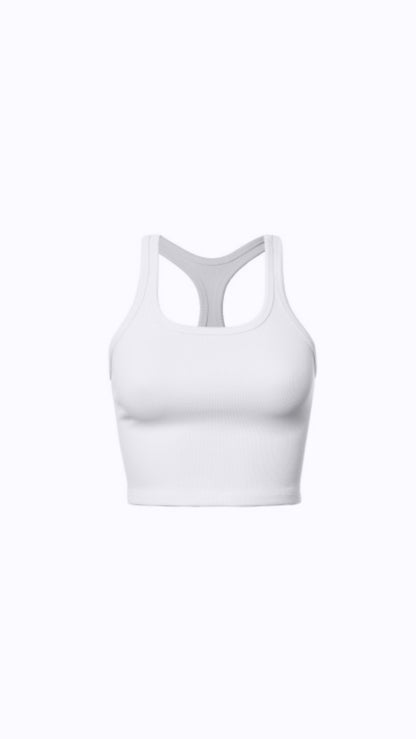 White Crop Basic 🤍