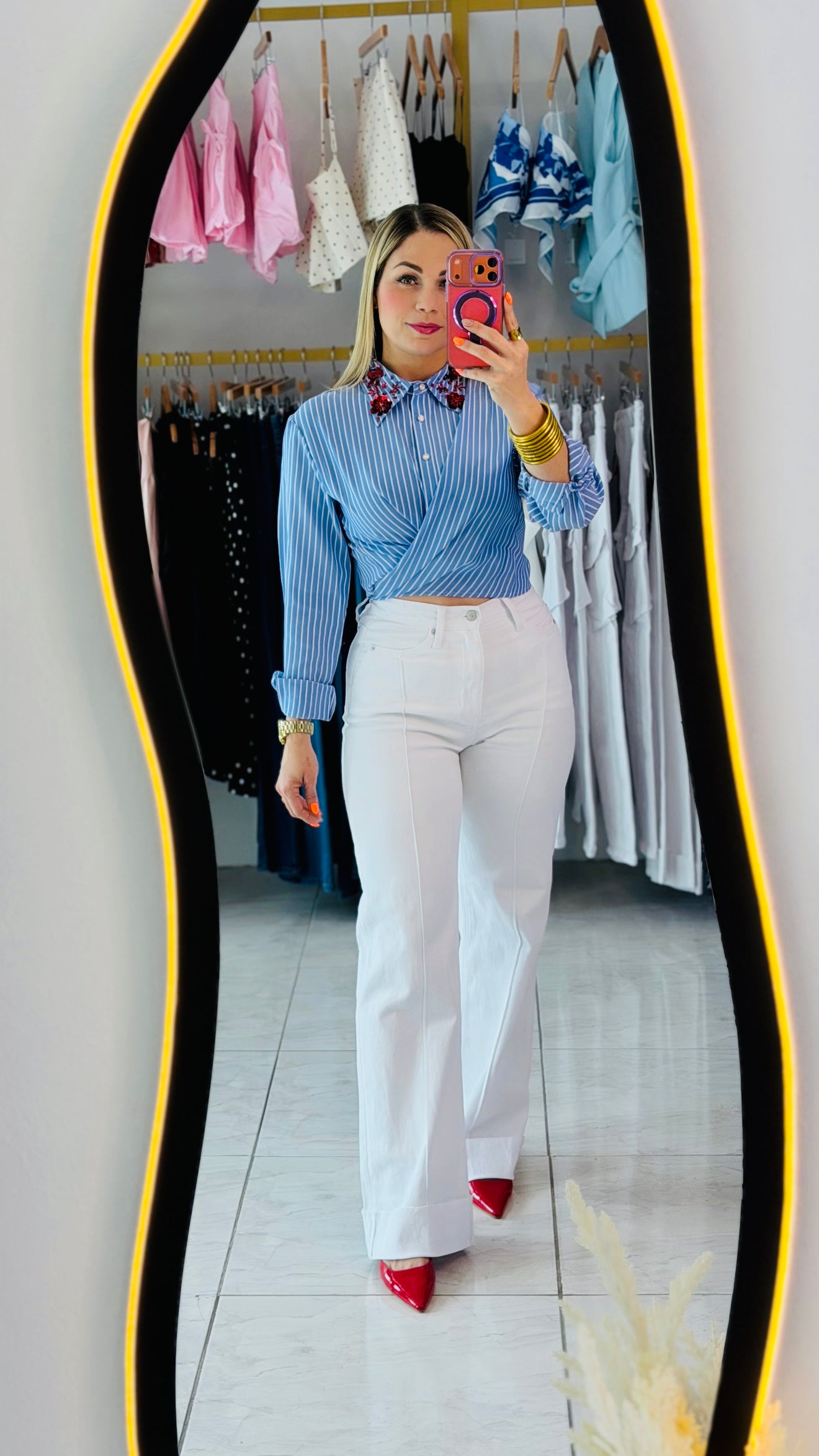 Vibrant White Wide Leg🤍