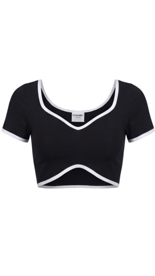 Bestie Crop Basic 🖤