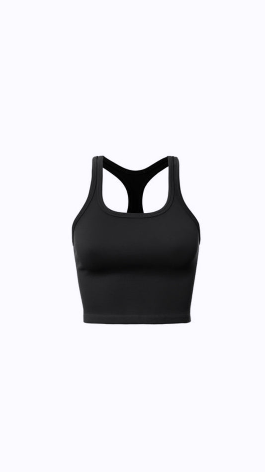Black Crop Basic🖤