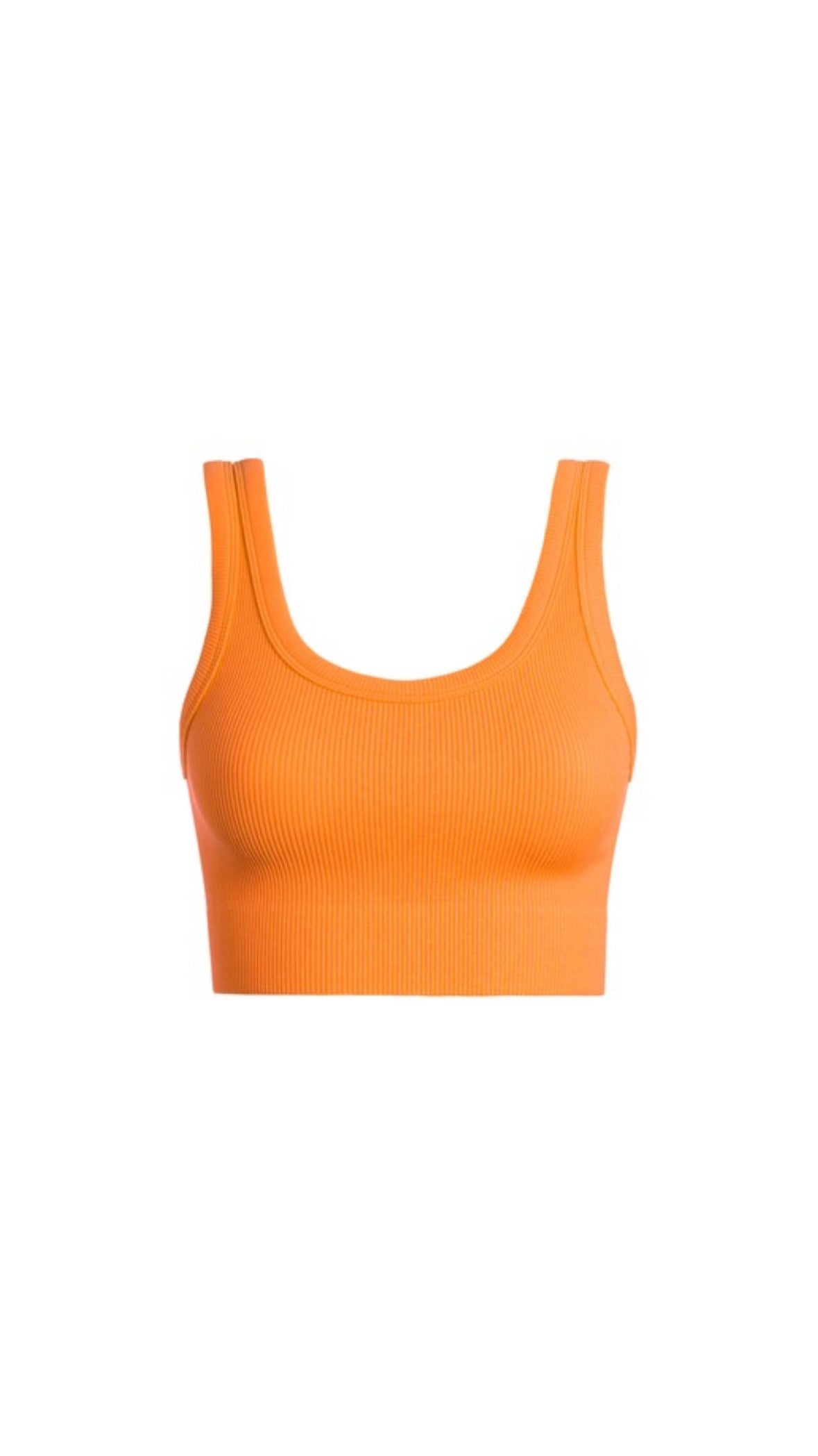 Orange Basic Top