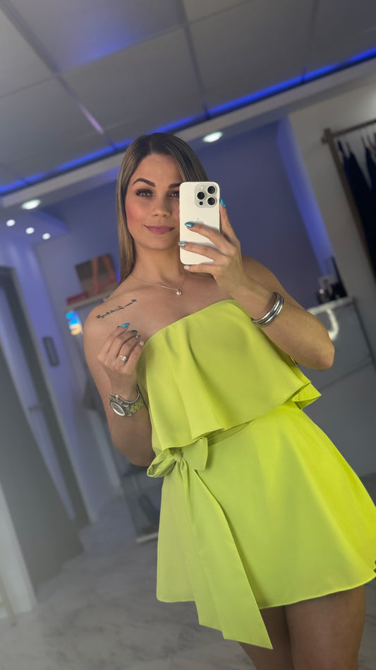 Rocío Lime Romper