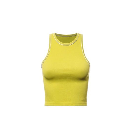 Lú Yellow Basic Top