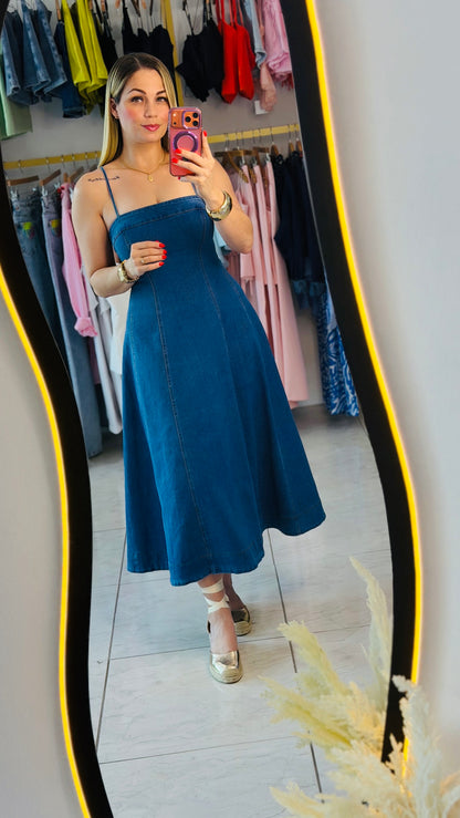 Solmarie Denim Dress